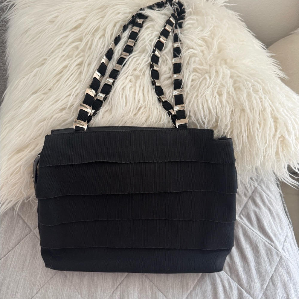 Salvatore Ferragamo Black Shoulder Bag